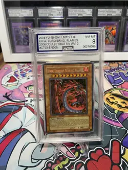 YU-GI-OH! Sacred Beasts Set Raviel, Uria, Hamon CT03 Secret Rare AGS 9/8/7.5 - Image 4