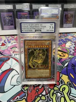 YU-GI-OH! Sacred Beasts Set Raviel, Uria, Hamon CT03 Secret Rare AGS 9/8/7.5 - Image 5