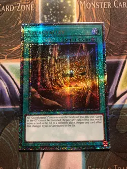 *** NECROVALLEY *** 1ST EDITION QUARTER CENTURY SECRET RARE RA04-EN122 YUGIOH - Image 1