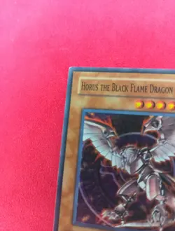 Horus the Black Flame Dragon LV6 Super Rare! DR3-EN007 (MP) - Image 3