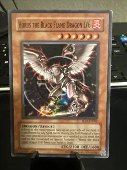 Horus the Black Flame Dragon LV6 SOD-EN007 Soul of the Duelist Unlimited - Image 1