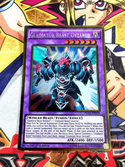 Gladiator Beast Gyzarus pgl2-en079 1st Edition (LP) Gold Rare Yu-Gi-Oh! - Image 1