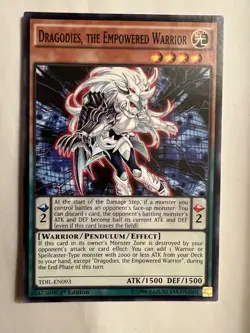 Yu-Gi-Oh TCG Dragodies, The Empowered Warrior TDIL-EN093 1st Edition Common NM - Image 1