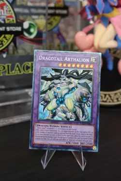 Yu-Gi-Oh! Dracotail Arthalion (CR) Collector's Rare JUSH-EN006 - Image 1