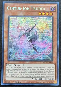 Centur-Ion Trudea MP24-EN144 Prismatic Secret Rare Yu-Gi-Oh! - Image 1