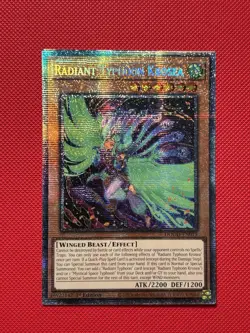 Yugioh! Radiant Typhoon Krosea DOOD-EN015 Starlight Rare 1st Edition NM - Image 1