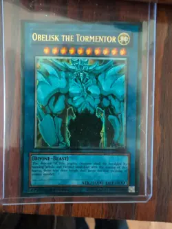 Obelisk the Tormentor Worldwide Edition Promos GBI-002 Unlimited Ultra Rare - Image 1