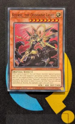 ANGU-EN005 Keurse, the Ogdoadic Light Super Rare 1st Edition YuGiOh - Image 1