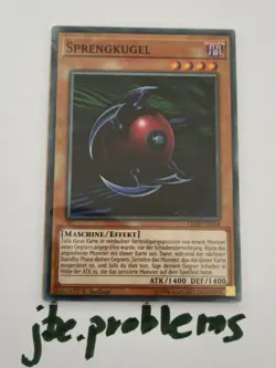Yu-Gi-Oh! Sprengkugel - LED2-DE018 - 1.Auflage - deutsch - Common - NM - Image 1