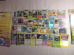 Lot of Older Pokemon Cards with Aquapolis, Holos, and Reverse Holos - Image 1