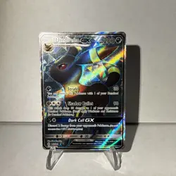 Pokemon Umbreon GX Full Art Ultra Rare Card Sun and Moon 142/149 - Image 1