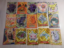 Lot of Topps Pokemon Cards with Chrome, Holos, and Charizard - Image 3