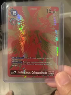 Galantmon: Crimson Mode Digimon Card Game Trading Card Game - Image 1