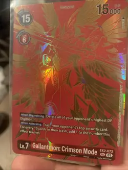 Galantmon: Crimson Mode Digimon Card Game Trading Card Game - Image 3
