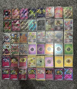Huge 48 Card Pokemon Lot | Full Arts, Trainers, Ace Specs, Energies, Vstars, IR - Image 1