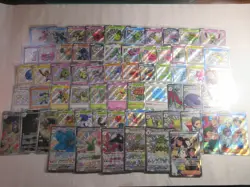 Lot of Paldean Fates Pokemon Cards with Shinies and Full Arts - Image 1