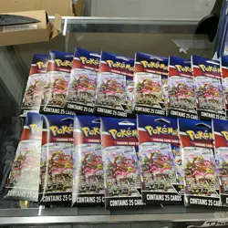 Lot of 24 Pokemon TCG Mystery Pack w/ Foil Card -MJ Holding Company 2024 Walmart - Image 4