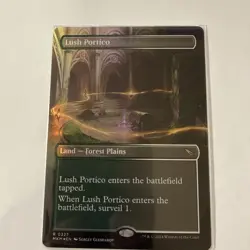 Lush Portico #327 FOIL [Murders at Karlov Manor] Magic MTG Cards NM - Image 1
