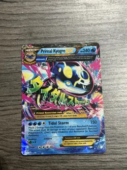 Pokemon TCG Primal Kyogre EX Ultra Rare Card Primal Clash 55/160 (MEGA) - Image 2
