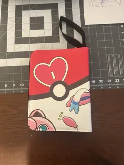 Pokemon binder TCGAMES Pokemon Card Binder Pink 4 Pocket - Image 2