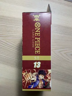 ONE PIECE The Three Brothers ST-13 ULTRA DECK BOX Card Game SEALED Rare Promo - Image 2