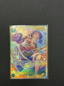 One Piece Monkey D. Luffy Card Game OP13-118, Carrying On His Will - Image 1