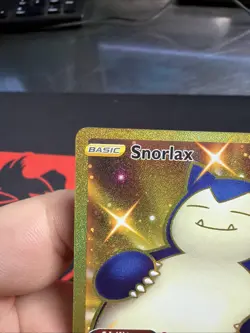 Pokemon Snorlax 224/198 Chilling Reign Secret Rare Gold Card Excellent Condition - Image 2