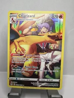 Charizard - Lost Origin Trainer Gallery - Ultra Rare Holo 2022 Pokemon Card - Image 2