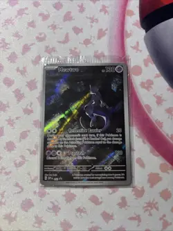 Pokemon TCG Mewtwo 052 Scarlet & Violet Promo Holo Card Sealed - Image 1