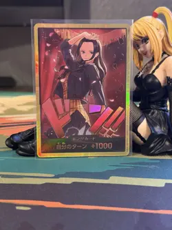 DON!! Nico Robin GOLD EB03Japanese ONE PIECE Card HeroinesEdition - NM - Image 1