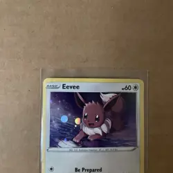 Pokemon Eevee SWSH127 SWSH: Sword & Shield Black Star Promo Holo Card 2021 - Image 2