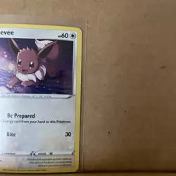 Pokemon Eevee SWSH127 SWSH: Sword & Shield Black Star Promo Holo Card 2021 - Image 4