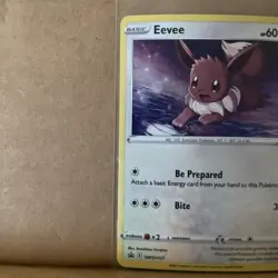 Pokemon Eevee SWSH127 SWSH: Sword & Shield Black Star Promo Holo Card 2021 - Image 5