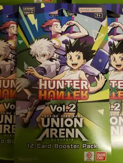 LOT OF 14 Union Arena Trading Card Hunter x Hunter Vol.2 - Image 1