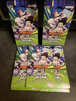 LOT OF 14 Union Arena Trading Card Hunter x Hunter Vol.2 - Image 2