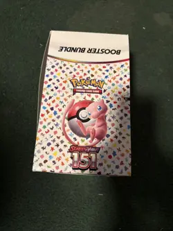 2023 Pokemon Scarlet Violet 151 Booster Bundle Encased Display Box only no cards - Image 1