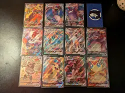 Pokemon Card VMAX Lot Of 11 Cards Authentic NEAR MINT - Image 1