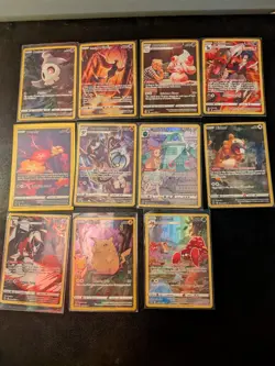 Pokemon Card Trainer Gallery Full Art #2 Lot Of 11 Cards Authentic NEAR MINT - Image 1