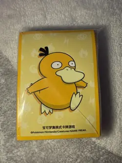 Pokemon Simplified Chinese Exclusive Card Sleeve (64 Pieces) Psyduck - Image 1