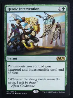 Heroic Intervention - M21 - Mtg Card #5LN - Image 1