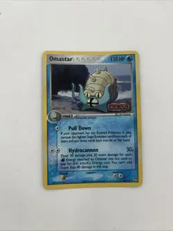 Omastar 20/108 Reverse Holo Rare Stamped EX Power Keepers Pokemon Card LP - Image 1