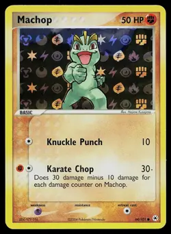 Pokemon Card - Machop Hidden Legends 64/101 Reverse Holo - Image 1
