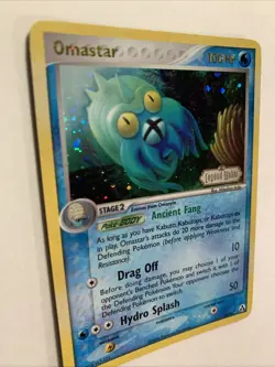 Omastar Legend Maker Reverse Holo Stamped Pokemon Card 23/92 - Image 2