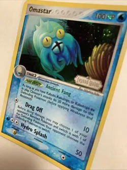 Omastar Legend Maker Reverse Holo Stamped Pokemon Card 23/92 - Image 3