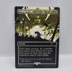 Path to Exile NM #2227 Regular MTG Secret Lair x Ghost of Tsushima - Image 1