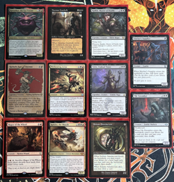 MTG COMMANDER DECK, ALESHA, WHO LAUGHS AT FATE, CUSTOM BUILT, PREVIOUSLY OWNED - Image 3