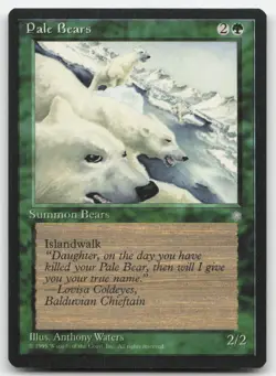 MTG Ice Age Pale Bears NM - Image 1
