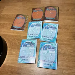 Magic The Gathering Fourth 4th Edition Ice Age EMPTY Starter Deck Box Lot VTG - Image 2