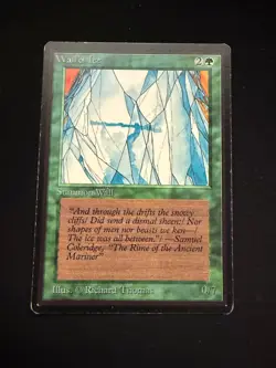 Magic the Gathering: Beta Wall of Ice MTG Beta - Image 1