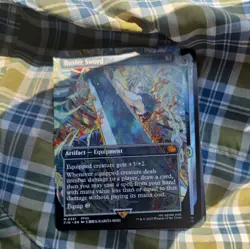 Buster Sword (Borderless) Final Fantasy, MTG: Magic the Gathering #351 NM - Image 3